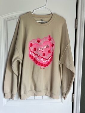 Talulah ILYSM Cake Graphic Sweatshirt 2X Oversized